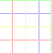 primary dot-grid tile